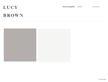 Tablet Screenshot of lucybrownphotography.co.uk